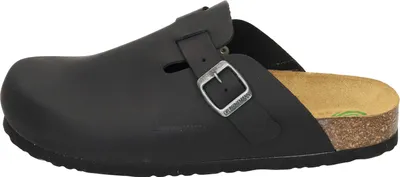 Produktbild von Dr. Brinkmann Nerpio Clogs Hochwertiges Fettleder für erstklassigen Komfort, Gepolstertes Fußbett mit Noppen zur Dämpfung, Verstellbare Schnalle für optimale Passform