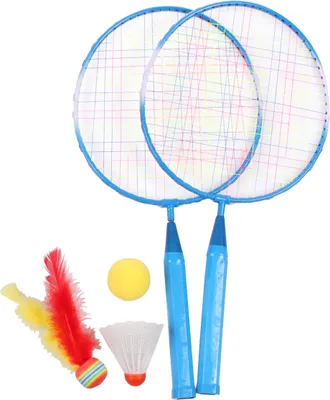 Obrázek produktu pro Merco Training Set JR badmintonová sada modrá varianta 37162