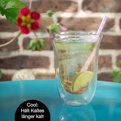 Productafbeelding van Thermoflesjes van borosilicaatglas - 6 stuks van 300 ml