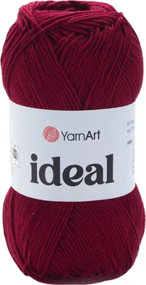 Produktbild von Yarn Art Ideal 238 Claret Strickgarn
