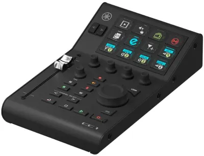 Produktbild von Yamaha CC1, Schwarz, 12 Tasten, Tasten, Schieber, 1,5 m, USB Typ-C, 144 mm