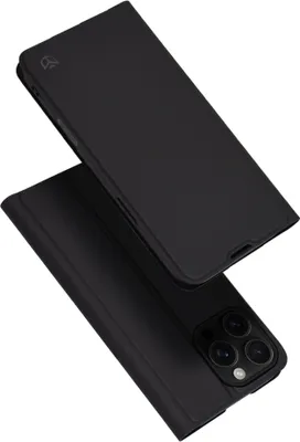 Obrázok produktu pre Techsuit Magskin Book Wallet flipové puzdro pre Apple iPhone 16 Pro Max - Čierne