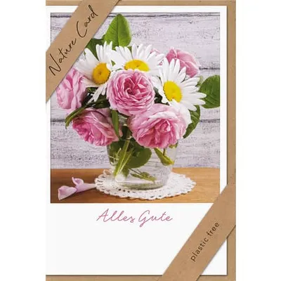 Produktbild von bsb 691022-2 Allgemeine Glückwunschkarte - Natur Card, inkl. Umschlag
