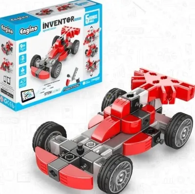 Produktbild von Engino Inventor Mechanics závodník 5 modelů