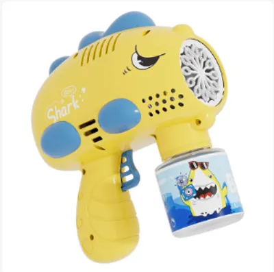 Imagen del producto de Máquina automática de burbujas de alta calidad para horas de diversión sin fin, color amarillo