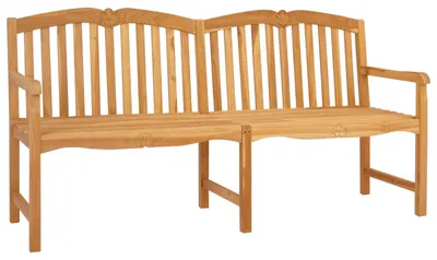 Zdjęcie produktu dla Ręcznie rzeźbiona ławka różana 180,5 x 60 x 96 cm naturalny