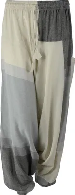 Produktbild von Uni Haremshose - Pumphose - einfache Schnürung - Yogi Pants - Cargohose natur