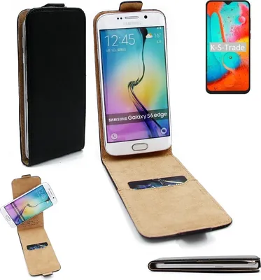 Produktbild von K-S-Trade® Schutzhülle Handyhülle kompatibel mit Coolpad 26 Tibetan Peak Edition Flipstyle  360° Smartphone Tasche, schwarz, Case Flip cover