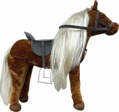 Produktbild von AM Plüschpferd Goldie, Satellithöhe ca. 46 cm