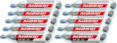Produktbild von Massi Co2-kartusche 25g 10 Einheiten Silber 25 g Silber 25 g