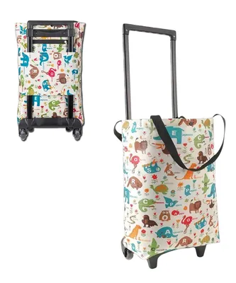 Produktbild von Faltbarer Einkaufswagen mit Rädern für Camping und den Hausgebrauch