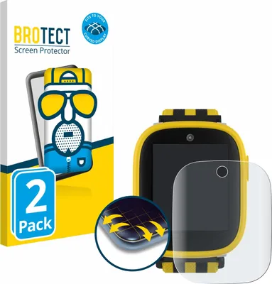 Produktbild von 2x BROTECT Fullscreen Schutzfolie für Xplora X6 Play BVB-Edition Displayschutz Folie Fullcover Matt Entspiegelungsfolie