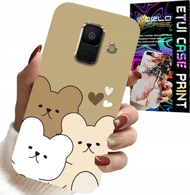 Obrázok produktu pre Puzdro Pre Samsung A6 2018 - Medvedík, Návrhy Medvedíkov Pre Najmenšie Deti