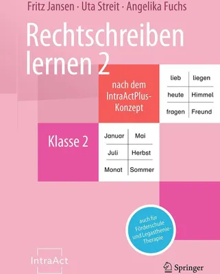 Produktbild von Rechtschreiben lernen 2 nach dem IntraActPlus-Konzept