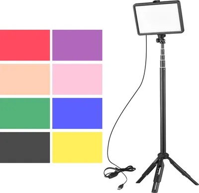 Produktbild von USB-LED-Videolicht-Kit Videokonferenzbeleuchtung fuer Live-Streaming-Videoaufzeichnung Online-Meeting-Unterricht