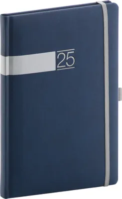 Obrázok produktu pre Týždenný diár Twill 2025, modrý
