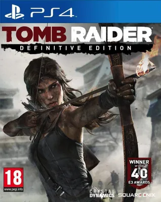 Zdjęcie produktu dla Square Enix Tomb Raider The Definitive Edition - Reissue, PlayStation 4, od 17 lat