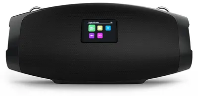 Zdjęcie produktu dla Xoro XOR400908, Przenośny, DAB, DAB+, FM, 174.926 - 239.2 MHz, 20 W, 6,1 cm (2.4"), Czarny