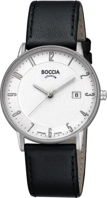 Boccia 3607-04 Herrenuhr Titan mit Saphirglas 1