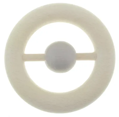 Produktbild von Babyspielzeug Rundrassel mit Kugel BxLxH 85x30x85mm NEU