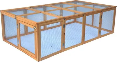 Produktbild von Freigehege Purzel natur faltbar 200 x 123 x 53 cm