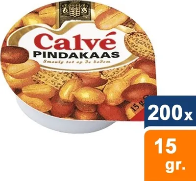 Produktbild von Calvé - Erdnussbutter - 200 x 15 gr