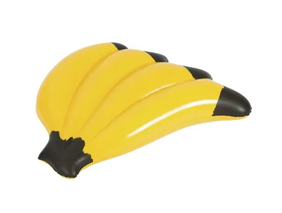 Produktbild von Bestway 43160 Banana Float Luftmatratze in Bananenform, 139 x 129 cm