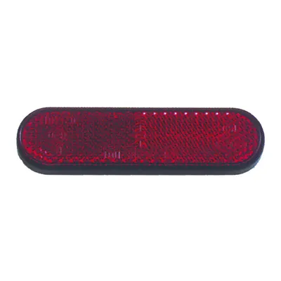 Obrázok produktu pre Reflektor Classic abgerundet rot mit Rand