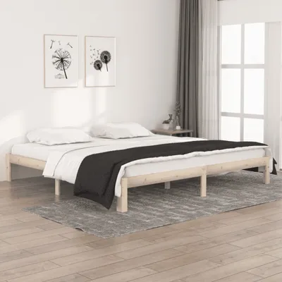 Produktbild von Massivholzbett Kiefer 200x200 cm , Klassische Betten Design 2024