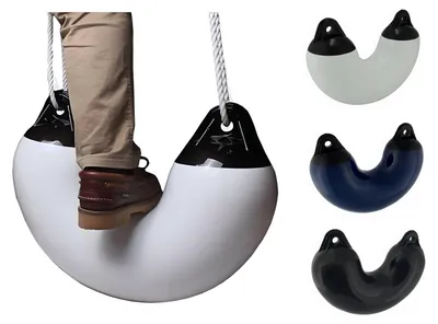 Produktbild von Robuster Stufenfender für Boote, Fender & Trittstufe in einem, Bootsfender in weiß, blau oder schwarz Farbe1: Blau