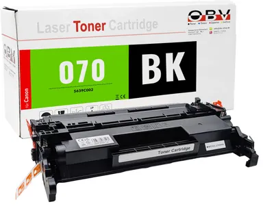Produktbild von Kompatibler Toner für Canon i-SENSYS LBP243dw MF461dw ersetzt 070 Schwarz - ca. 3.000 Seiten