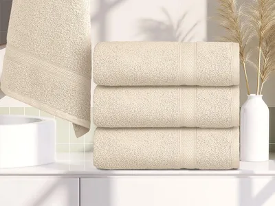 Immagine prodotto di Asciugamano CLARYSSE ELEGANCE 60x110 cm color crema, 100% cotone