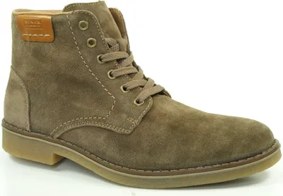 Produktbild von Rieker Schuhe Herren Stiefeletten Schnür Boots Wolle 33811, Schuhgröße:42, Farbe:Braun