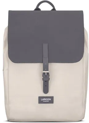 Produktbild von Kleine Damenrucksack Grau Laptopfach 13 Zoll wasserdicht