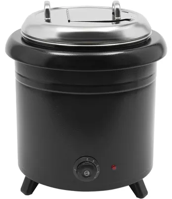 Image de Marmite à soupe, capacité 13L, appareil électrique autonome, noir