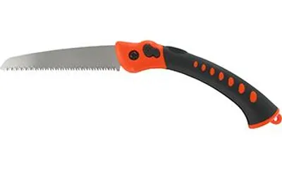 Image de Scie Arboricole Pliable Ozaki Avec Lame De 180mm Et Poignée Bi-matière.