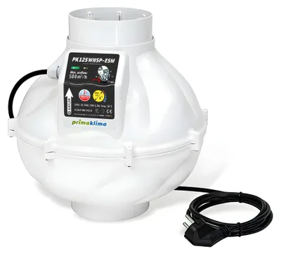 Produktbild von PK Rohrventilator Silenced WHSP ESM Lüfter, 0-450 m3/h