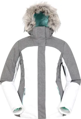 Produktbild von Mountain Warehouse - "Pyrenees II" Skijacke Wattiert für Damen MW2066 (46 DE) (Weiß)