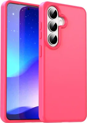 Produktbild von Samsung Galaxy S26 Hülle - Coverup Mattes Transparentes Back Cover - Pink