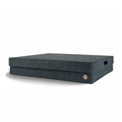 Produktbild von Aufbewahrungsbox CLASSIC Filz 65 x 55 x 12 cm mit Deckel in anthrazit meliert