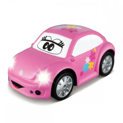 Produktbild von BB Junior - Ferngesteuertes Auto - Volkswagen New Beetle Easy Play pink