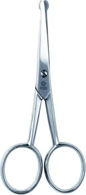 Immagine prodotto di Forbici per barba da uomo Pfeilring 10 cm punta arrotondata nichelata