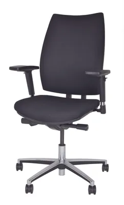 Produktbild von Bisley Bürodrehstuhl Upscale, ergonomisch, mit Synchronmechanik und 4D-Armlehnen, Schwarz