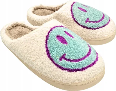 Obrázek produktu pro Dámské pantofle se smajlíkem, velikost 37–38