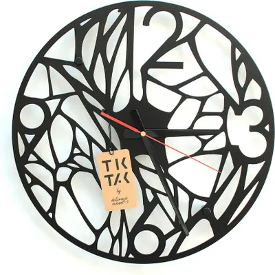 Produktbild von Decorizzly® Grasso-Wanduhr