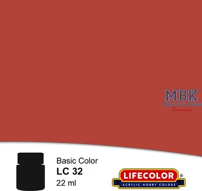 Immagine prodotto di Colore ruggine opaco 22 ml Colore acrilico Lifecolor