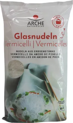 Produktbild von Arche Bio Glasnudeln 6x200g aus Erbsenstärke