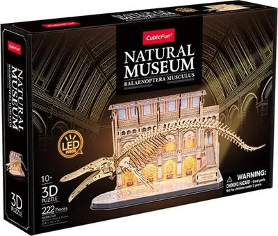 Image de Puzzle 3D LED Cubic Fun NatMus.FlipperBlue.05454