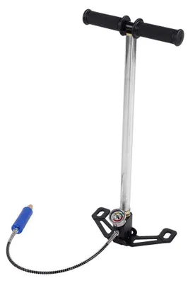 Produktbild von Handpumpe Hochdruckluftpumpe - tragbare Luftpumpe für Tauchen mit Manometer - SOULONGgkdvp36htq