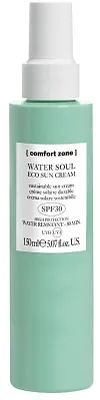 Zdjęcie produktu dla Comfort Zone Water Soul Eco Sun Cream SPF30 150ml, Krem przeciwsłoneczny, Twarz i ciało, Butelka, Każdy rodzaj skóry, 150 ml, 1,2 h